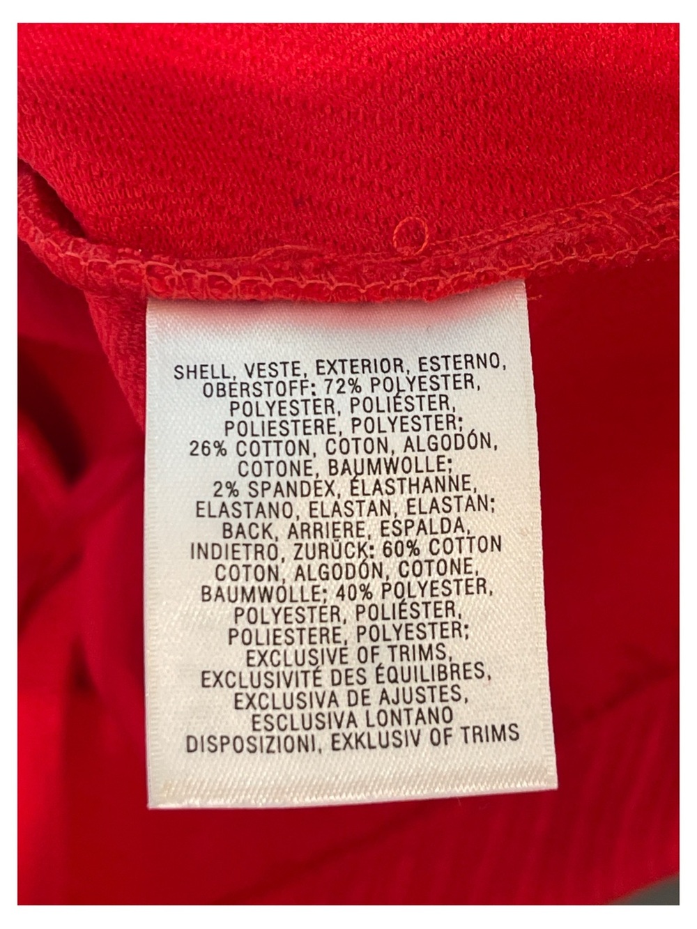 Anthropologie Red Cross-Back Ribbed Tank Top - Picture 4 of 4